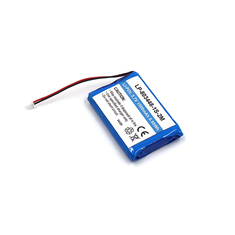 BAKTH-LP-803448-1S-2M, 3.7V, 1500mAh, 5.55Wh