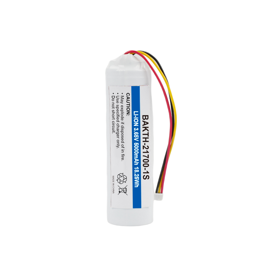 BAKTH-21700-1S, 5000mAh, 18.25Wh