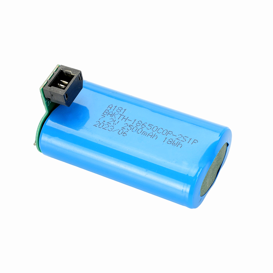 BAKTH-18650COP-2S1P, 7.2V, 2500mAh, 18Wh