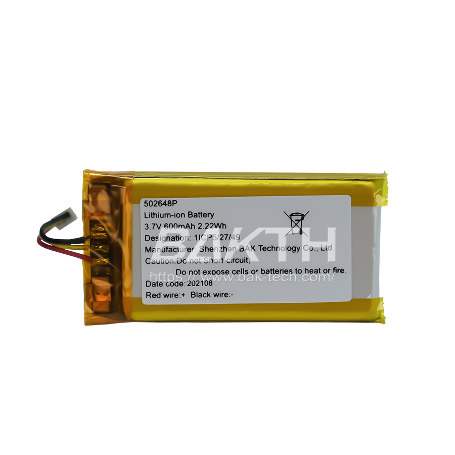 BAKTH-503562P, 3.7 V, 1100 mAh, 4.07Wh