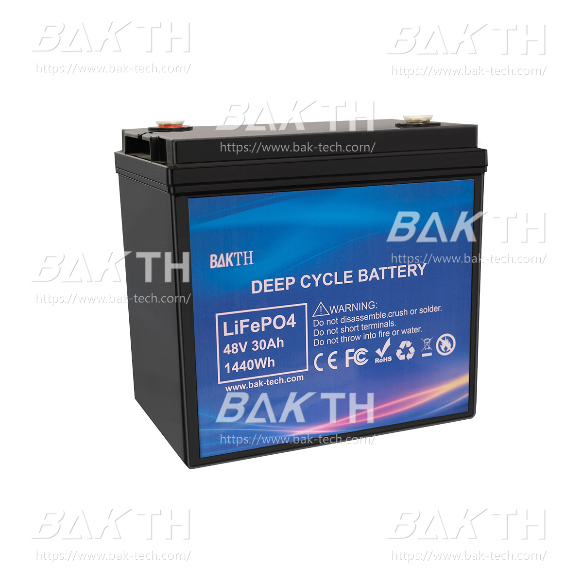 BAKTH-LiFeO4 48V 30Ah 1440Wh