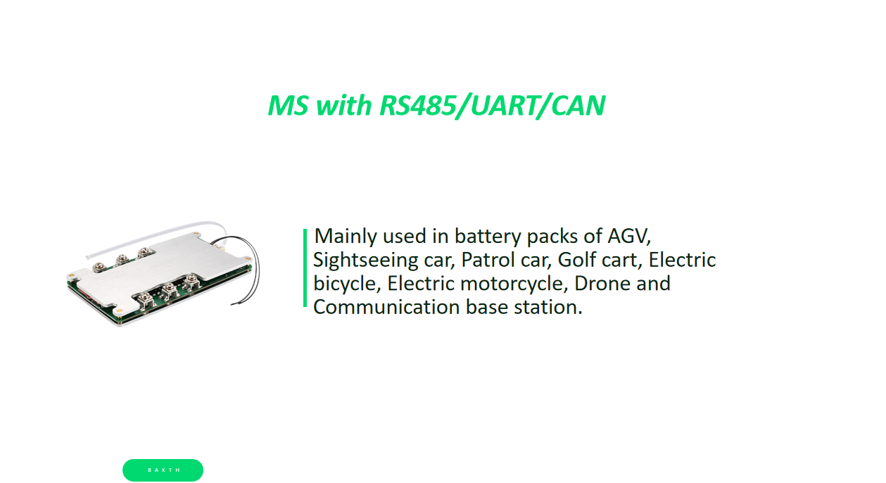 MS with RS485/UART/CAN