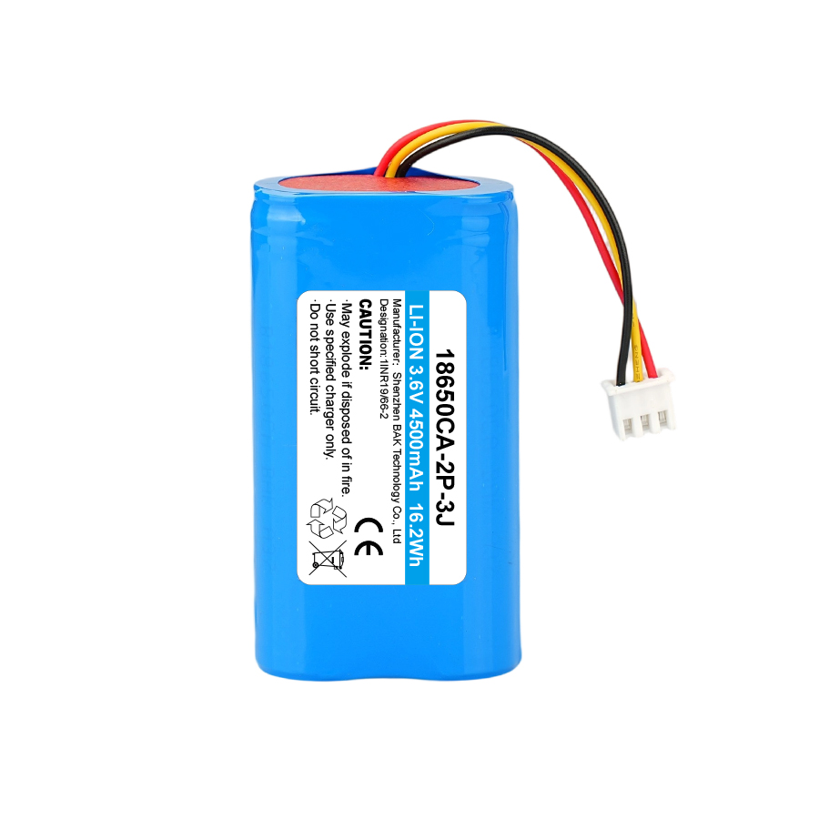 BAKTH-18650CA-2P-3J, 3.7V, 4500mAh, 16.65Wh
