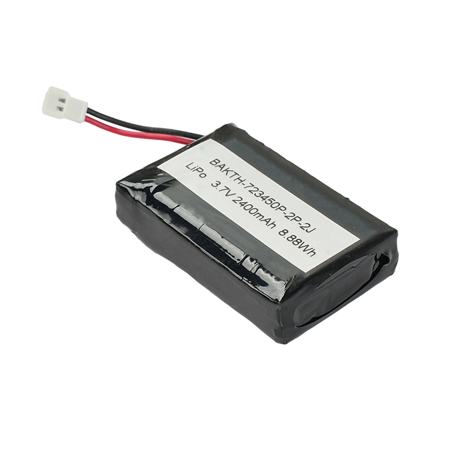 BAKTH-723450P-2P-2J, 3.7V, 2400mAh, 8.88Wh