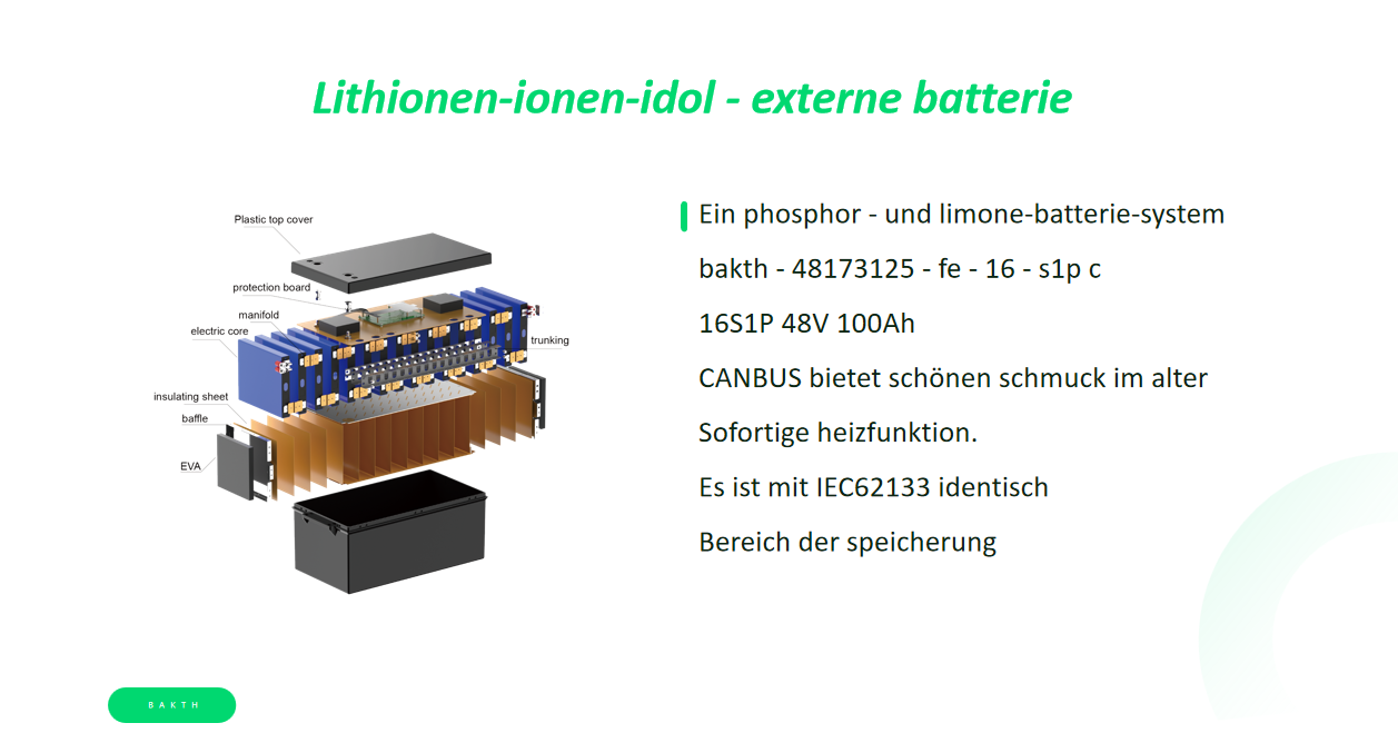 Das Speicher funktioniert