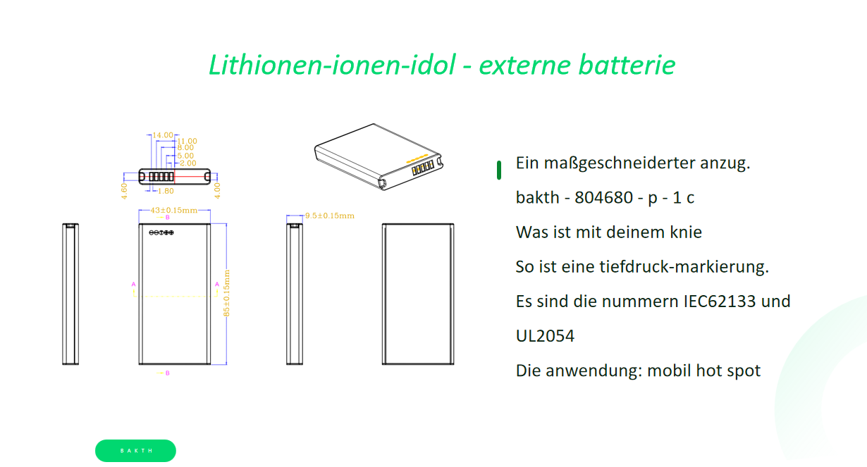 Die funktion ist so:
