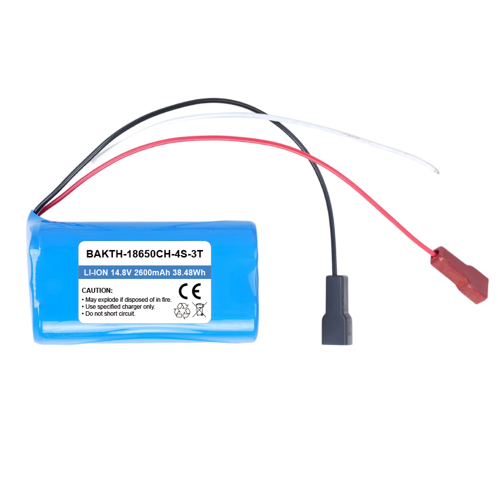 BAKTH-18650CH-4S-3T 14.8V 2600mAh 38.48Wh
