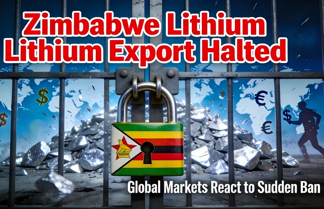 Sudden Ban in Zimbabwe Triggers Sharp Rise in Lithium Carbonate Prices