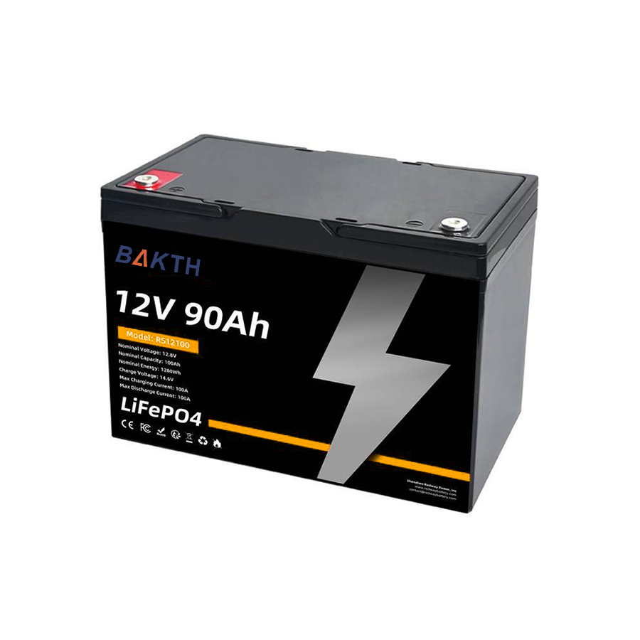 BAKTH-LiFePO4 12.8V, 90Ah, 1152Wh 