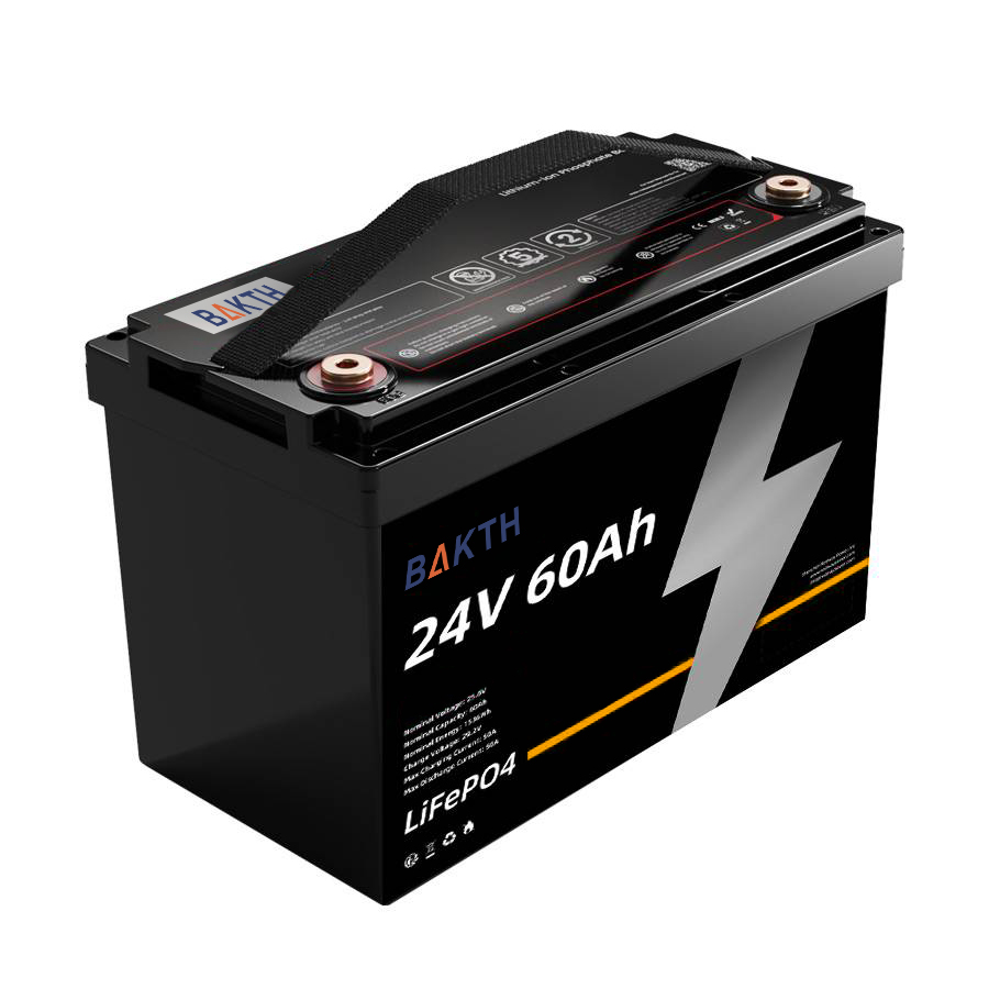 BAKTH-LiFePO4 25.6V, 60Ah, 1536Wh (BCI Group 31)