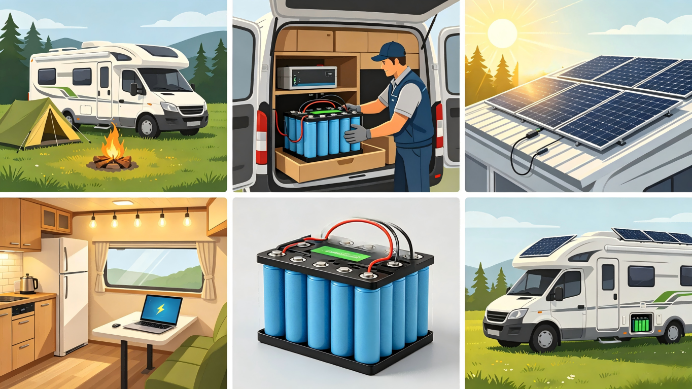 Convert RV to Lithium Battery: Complete Guide to Replace Lead-Acid with LiFePO4