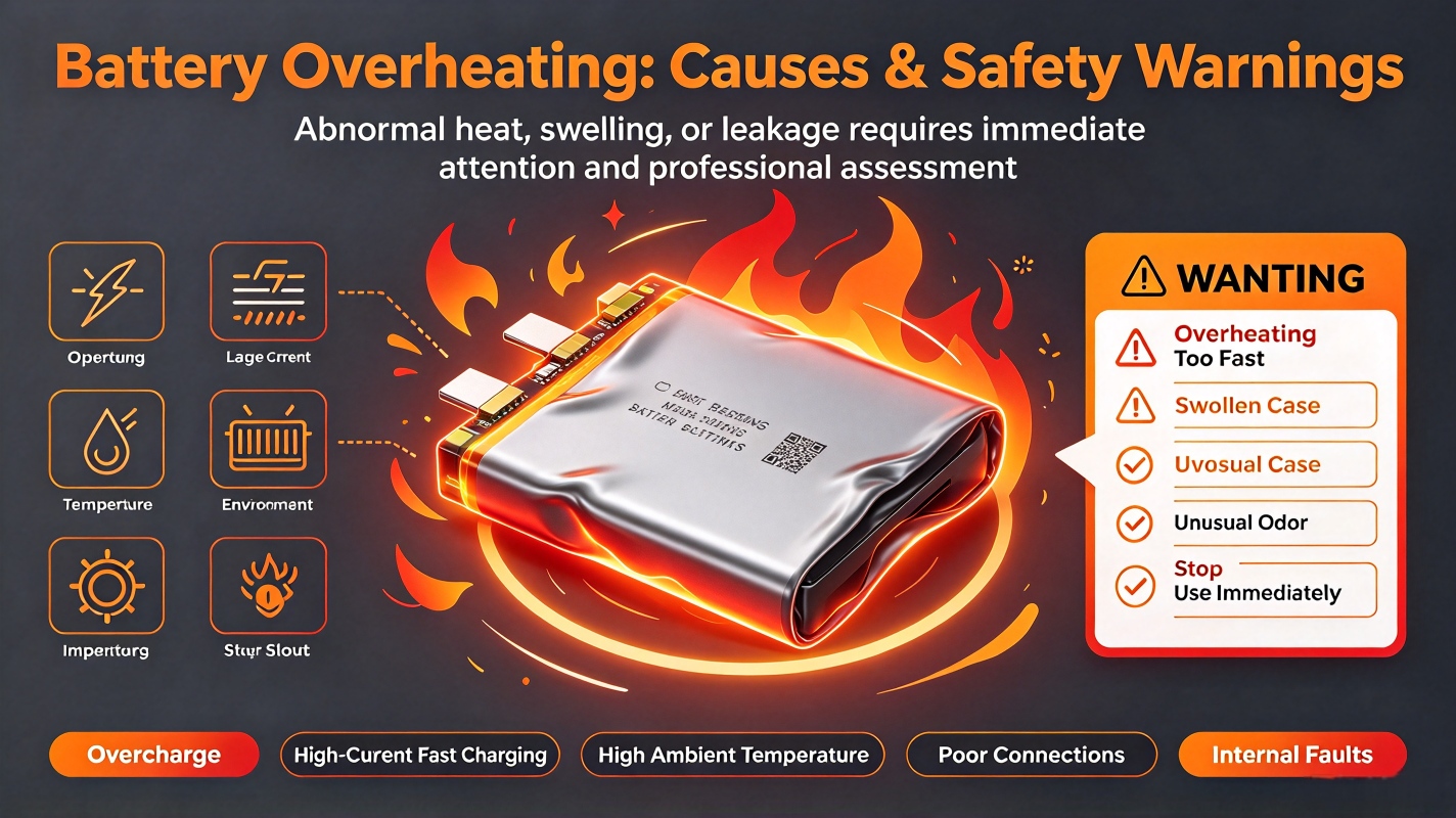 Batteries Overheating: Causes, Warning Signs & Safety Best Practices